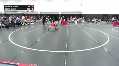 120 lbs Brendon Oehme, South Dakota Blue vs Oscar Gauna, Team Kansas Gold