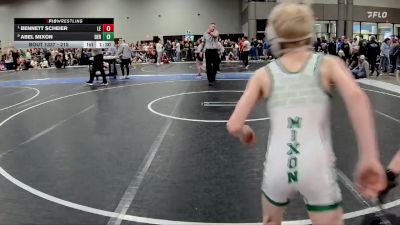 80 lbs Quarterfinal - Bennett Scheier, Lawrence Elite vs Abel Mixon, Derby