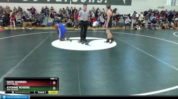 195 lbs Round 3 - Nate Warren, Scottsboro vs Kyonne Rogers, Mae Jemison