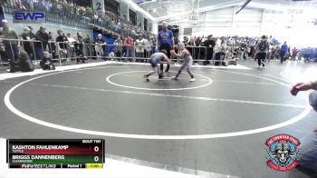 64-67 lbs Round 4 - Kashton Fahlenkamp, Tuttle vs Briggs Dannenberg, Clearwater