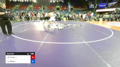 285 lbs Rnd Of 32 - David Finch, OR vs Jt Kelso, IA