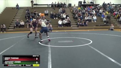 174 lbs Quarterfinal - Anthony Joiner, Thiel College vs Jimmy Thomas, Hiram