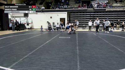 149 lbs 5th Place - Billy Meiszner, Tennessee-Chattanooga vs Marco Frinzi, Columbia