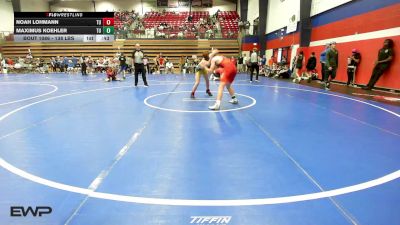 138 lbs Consi Of 4 - Noah Lohmann, Tulsa Union vs Maximus Koehler, Tulsa Union