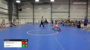 106 lbs Prelims - Brock Blankenhorn, Ohio Beach Boys vs Dysen Gould, Young Guns White