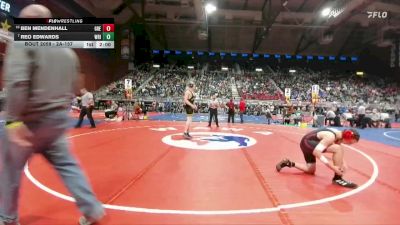 2A-157 lbs Champ. Round 1 - Reo Edwards, Wright vs Ben Mendenhall, Greybull/Riverside