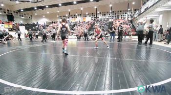 64-70 lbs Rr Rnd 2 - Ezra Shilling, Locust Grove Youth Wrestling vs Kalisynn Meyer, HURRICANE WRESTLING ACADEMY