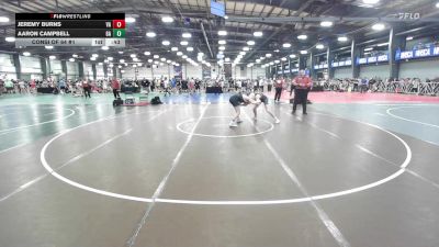 145 lbs Consi Of 64 #1 - Jeremy Burns, VA vs Aaron Campbell, GA
