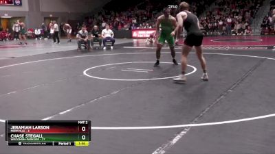 197 lbs Finals (2 Team) - Chase Stegall, Wisconsin-Parkside vs Jeramiah Larson, Maryville