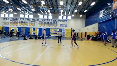 132 White Cons. Semi - ALEX CABRERA, Cypress Creek H S vs John Nelson, Celebration