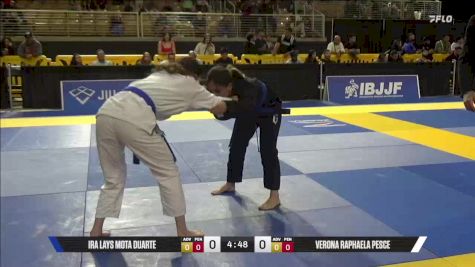 Verona Raphaela Pesce vs Ira Lays Mota Duarte 2025 Pan Jiu Jitsu IBJJF Championship