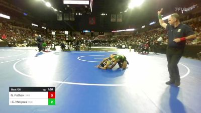 113 lbs Round Of 32 - Neale Pathak, Lynbrook vs Carlos Melgoza, Kingsburg