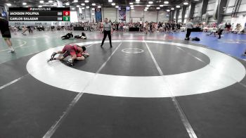 126 lbs Rr Rnd 1 - Jackson Polifka, Indiana Outlaws Orange vs Carlos Salazar, Vougars Wrestling