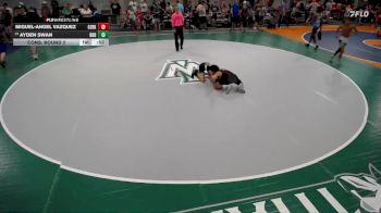 117-130 lbs Cons. Round 2 - Ayden Swan, Carbondale WC vs Miguel-Angel Vazquez, Munster Wrestling Club