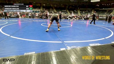 120 lbs Final - Mercer Hamilton, Mat Demon Wrestling Club vs Anselmo DeOllos, Nebraska Elite