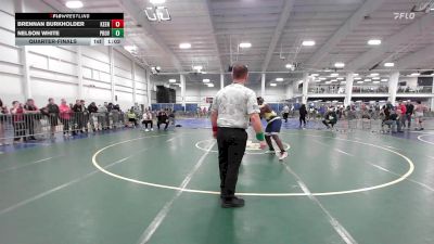 215 lbs Quarterfinal - Brennan Burkholder, Keene vs Nelson White, Providence BTS