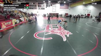 135-140 lbs 1st Place Match - Sanai Villagran, Corona 100 vs Kailynn Santa Maria, Santa Fe