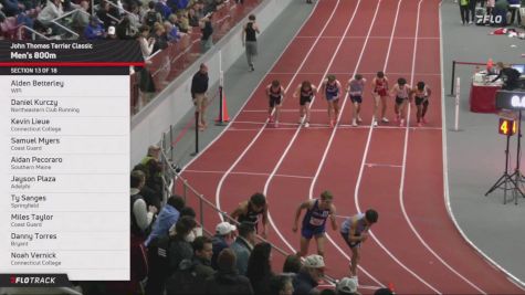 Men's 800m, Finals 13