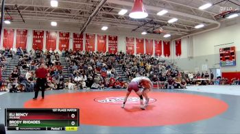 150 lbs 1st Place Match - Brody Rhoades, Uintah vs Eli Bency, Palisade