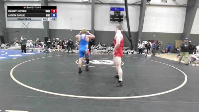 Junior FK - 215 lbs Quarters - Henry Hovde, Washington vs Aiden Eagle, Marysville Wrestling Club