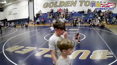 49-52 lbs Round 1 - Gavin Case, D1 Wrestling vs Owen Bell, Keystone