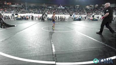 64 lbs Consi Of 8 #1 - Kade Fahlenkamp, Tuttle Wrestling vs Messiah Hausler, Raw Wrestling Club