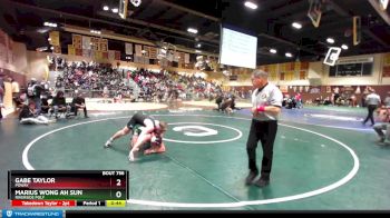 182 lbs Cons. Round 3 - Gabe Taylor, Poway vs Marius Wong Ah Sun, Riverside Poly