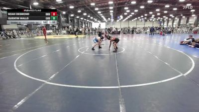 105 lbs Round 3 (12pm Friday) - Quentin Walls, Cali Red vs Noah Desmond, Dynasty Black
