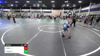 72 lbs Rr Rnd 5 - Jessie Kelly, Savage House vs Ella Heyne, Kalispell WC