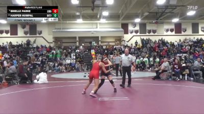 140 lbs Cons. Round 3 - Harper Humpal, New Hampton/Turkey Valley vs Brielle Parke, Linn-Mar