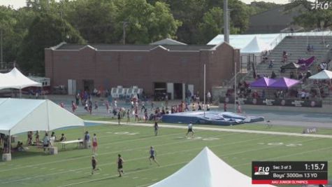 2026 AAU Junior Olympic Games - Youth Boys' 3k, Semi-Finals 3 - Age 13