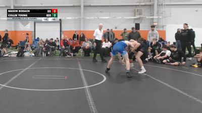 130 lbs Round 8 (10 Team) - Mason Bodach, Brecksville vs Collin Young, Neighborhood Wrestling