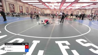 130 lbs Consolation - Aj Porelli, Ny vs Rickson Vallejo, Ny