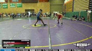 285 lbs Quarterfinal - Denzel Mabry, Sacramento City vs Brandon Reed, Skyline