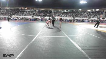 143 lbs Consi Of 8 #2 - Karter Tollison, Carl Albert JH vs Briar James, Sallisaw Takedown Club