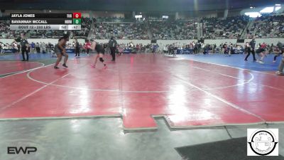 200 lbs Consi Of 8 #2 - Jayla Jones, Tulsa Union Girls vs Savannah McCall, Norman North