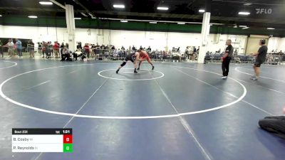 150 lbs Round Of 32 - Blake Cosby, MI vs Parker Reynolds, IN