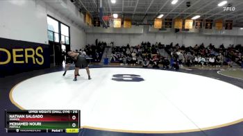 215 lbs Champ. Round 2 - Nathan Salgado, Warren vs Mohamed Nouri, Portola