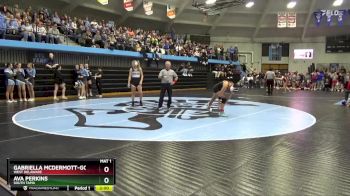 135 lbs Cons. Round 2 - Gabriella McDermott-Gotto, West Delaware vs Ava Perkins, South Tama