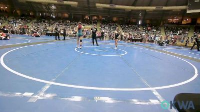 110 lbs Round Of 16 - Nelly Barton, Chandler Takedown Club vs Raylee Mullenix, Tuttle Wrestling