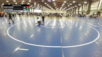 80 lbs Round 5 (3pm Friday) - Alex Strobl, Minion Black vs Knox Chavez, Nebraska Elite