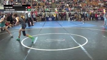 117 lbs Cons. Semi - Lexie Burns, Greenfield Youth vs Zoe Vore, Dig Bick