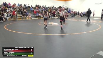 N-3 lbs Quarterfinal - Kora Urban, Hammerin Hawks vs Madelyn Wilson, Empire Academy