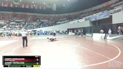 6A-120 lbs Cons. Round 3 - Darney Motellang, Tualatin vs Joseph Borraggine, North Medford