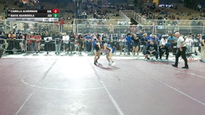 120 lbs Cons. Round 1 - Siaya Guardiola, Jefferson Sr vs CAMILLA ALDERMAN, Sunlake