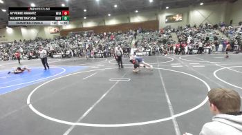 94 lbs Quarterfinal - Ayverie Krantz, Nevada Elite vs Juliette Taylor, Ruby Mountain WC