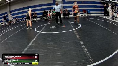 110 lbs Round 5 (8 Team) - Jack Carbone, Doughboy vs Ashton Glasgow, Junior Terps