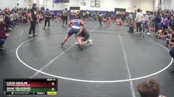 Round 1 - Noah Velazquez, Rock Hill Wrestling Club vs Lucas Aguilar, Grizzlies Wrestling Club