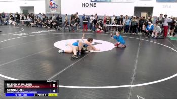 190 lbs Round 2 - Sienna Hall, Chugach Eagles Wrestling Club vs Rileigh V. Palmer, Alaska Battle Cats Wrestling Club