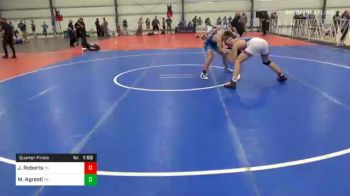 182 lbs Quarterfinal - John Roberts, OK vs Max Agresti, DE